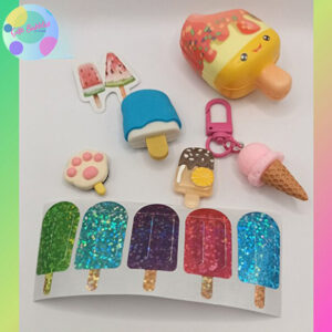 8 packs with ice cream