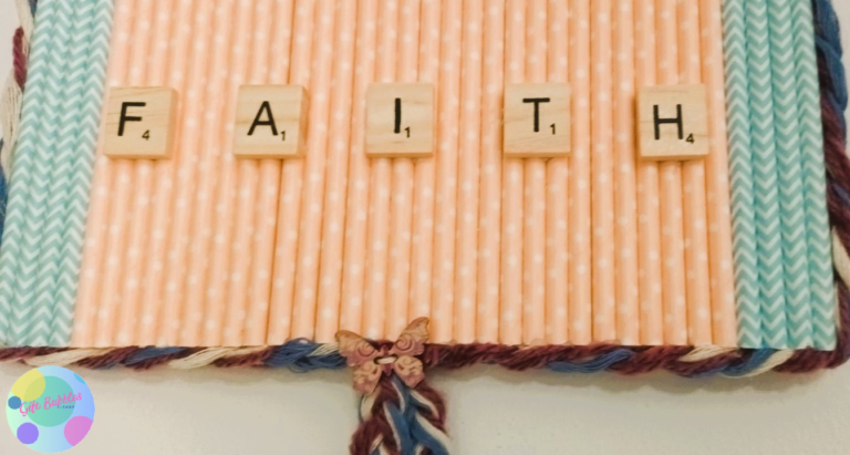 Handmade Faith sign