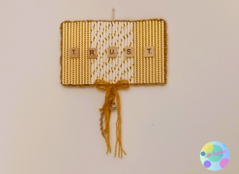 Handmade Trust sign